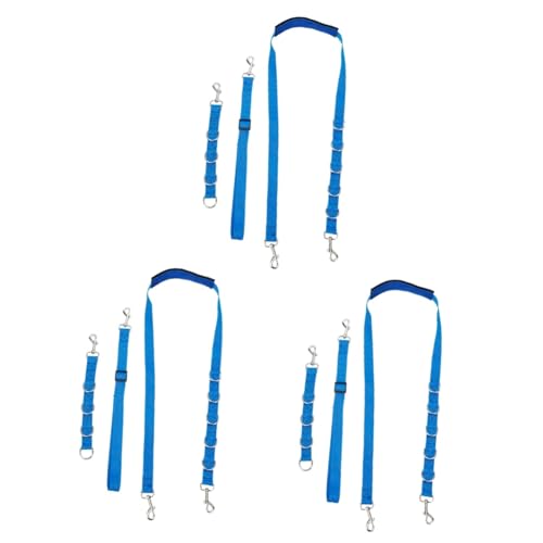 Supvox 9stücke Teiliges Grooming Set Verstellbare Hundeleine Mit Befestigungsring Und Pflegehilfe Für Hunde Für Sicheres Baden Und Pflege Von Hunden Blau von Supvox