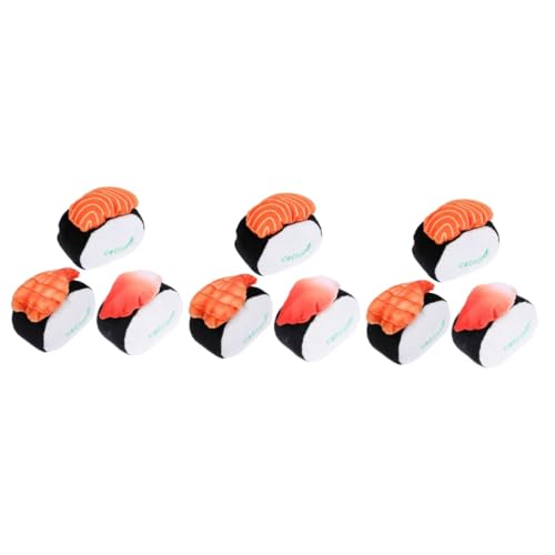 Supvox 9 Stück Katzen Sushi Spielzeug Plüsch Interaktives Katzenspielzeug Spielzeug Für Hunde Katzenminze Katzenspielzeug Sushi Katzenspielzeug Katzen Beißspielzeug Sushi Supvox 9 Stück Katzen Sushi Spielzeug Plüsch Interaktives Katzenspielzeug Spielzeug Für Hunde Katzenminze Katzenspielzeug Sushi Katzenspielzeug Katzen Beißspielzeug Sushi von Supvox