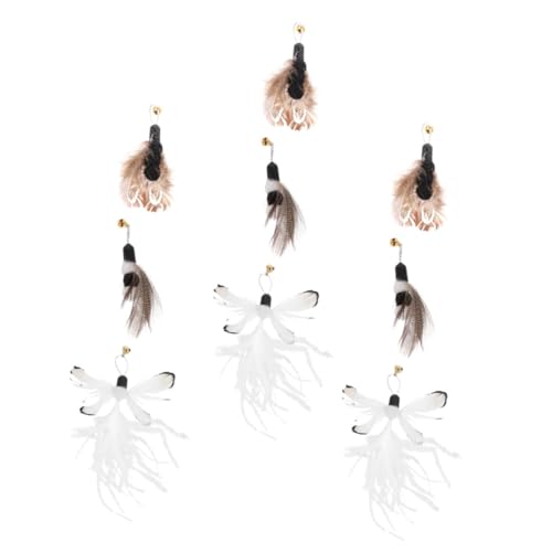 Supvox 9St Ersatzkopf für Katzenangel katzenspielzeug Interactive cat Toy Katzen-Teaser-Ersatz Kätzchen Zauberstabköpfe Katze necken zauberstab Spielzeug ersatz Katzenzauberstab Spielzeug Supvox 9St Ersatzkopf für Katzenangel katzenspielzeug Interactive cat Toy Katzen-Teaser-Ersatz Kätzchen Zauberstabköpfe Katze necken zauberstab Spielzeug ersatz Katzenzauberstab Spielzeug von Supvox