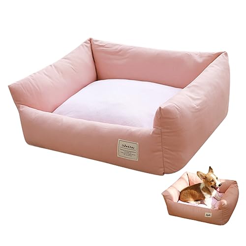 Supvox Haustierbett für Hauskatzen Hunde Waschbares Schlafsofa Bequemes Katzennestbett Haustierbett Kühlmatte Supvox Haustierbett für Hauskatzen Hunde Waschbares Schlafsofa Bequemes Katzennestbett Haustierbett Kühlmatte von Supvox