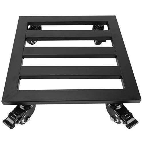 Supvox Pflanzenwagen Mit Rädern Aus Metall Rollender Pflanzenständer Für Pflanzenschalen Quadratisches Design Schwarz Für Terrasse Garten Und Balkon Supvox Pflanzenwagen Mit Rädern Aus Metall Rollender Pflanzenständer Für Pflanzenschalen Quadratisches Design Schwarz Für Terrasse Garten Und Balkon von Supvox
