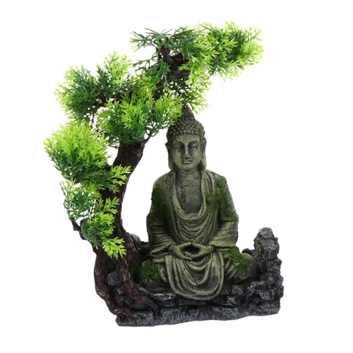 Supvox Aquarium Buddha Statue aus Resin Dekoratives Landschaftsornament für Fischbecken und Reptilien Langlebige Unterwasser Deko Fischfreundlich Farbecht Umweltfreundlich Supvox Aquarium Buddha Statue aus Resin Dekoratives Landschaftsornament für Fischbecken und Reptilien Langlebige Unterwasser Deko Fischfreundlich Farbecht Umweltfreundlich von Supvox