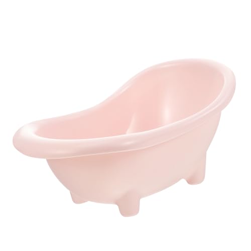 Supvox Badespielzeug Badewanne Hamster Drinnen Klein Haustierbad Meerschweinchen Verstecken Chinchilla-badehaus Sandbadehaus Für Meerschweinchen Rosa Plastik von Supvox
