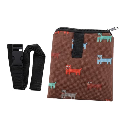Supvox Hundezubehör Tierfutter Leckerli Beutel Hundefutterbeutel Snackbeutel für Hunde Kaffeebraun für Reisen Supvox Hundezubehör Tierfutter Leckerli Beutel Hundefutterbeutel Snackbeutel für Hunde Kaffeebraun für Reisen von Supvox