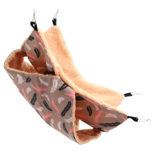 Supvox Guinea Pig Hideout Bett Für Kleintiere Warmes Hamster-hängematte Bequemer Rückzugsort Für Chinchillas Und Meerschweinchen Atmungsaktives Design Pflegeleicht von Supvox