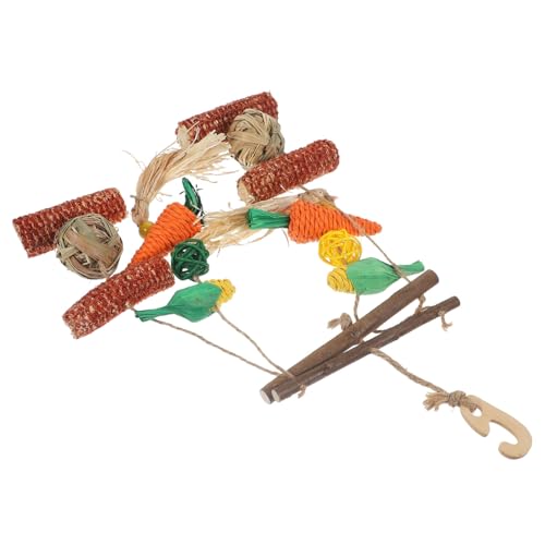 Supvox Spielzeug Vogel Papageien Kauen Hängen Spielzeug Tier Vogel Käfig Zubehör Supvox Spielzeug Vogel Papageien Kauen Hängen Spielzeug Tier Vogel Käfig Zubehör von Supvox