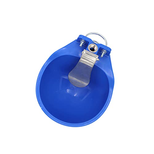 Supvox Bewässerungsanlage für den Bauernhof Futterspender Futterautomat für Haustiere Hundenapf Hundewasser Trinker hundetrinkbrunnen Wasserschale für Nutztiere Viehtränke Kuhtränke Blue von Supvox