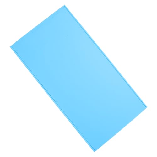 Supvox Bienenwachs Pressform Honigwaben Prägeform Waben Wachsform DIY Bienenwachs Bogenform Werkzeug für Imker und Bastler Langlebig Flexibel Hellblau von Supvox
