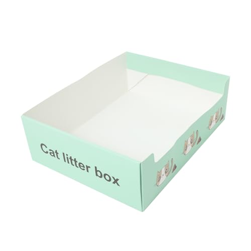 Supvox Tragbare Katzentoilette Einweg-papierschalen Für Hauskatzen Faltbares Design Verhinderung Von Verschütten Supvox Tragbare Katzentoilette Einweg-papierschalen Für Hauskatzen Faltbares Design Verhinderung Von Verschütten von Supvox