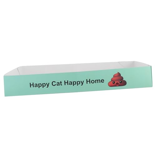 Supvox Haustierzubehör Halbgeschlossene Katzentoilette Spritzwassergeschützte Katzentoilette Kätzchenfreundliches Wassersparendes Katzentoilettentablett Supvox Haustierzubehör Halbgeschlossene Katzentoilette Spritzwassergeschützte Katzentoilette Kätzchenfreundliches Wassersparendes Katzentoilettentablett von Supvox