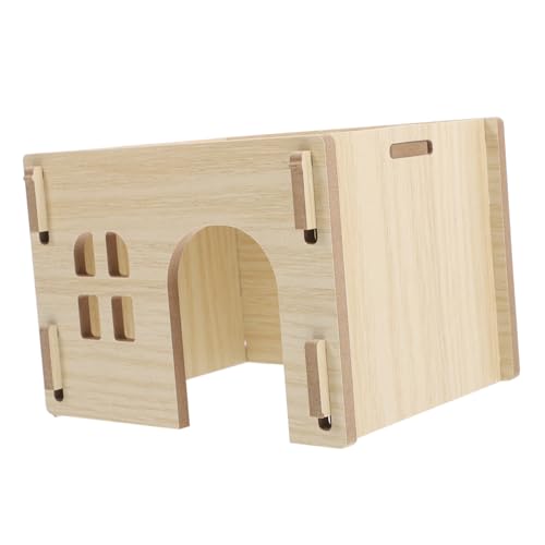 Supvox Chinchilla Versteckhaus Aus Holz Multifunktionale Futter Und Wasserplattform Für Nagetiere Für Hamster Ratten Und Andere Kleine Haustiere Langlebig Pflegeleicht Und Supvox Chinchilla Versteckhaus Aus Holz Multifunktionale Futter Und Wasserplattform Für Nagetiere Für Hamster Ratten Und Andere Kleine Haustiere Langlebig Pflegeleicht Und von Supvox