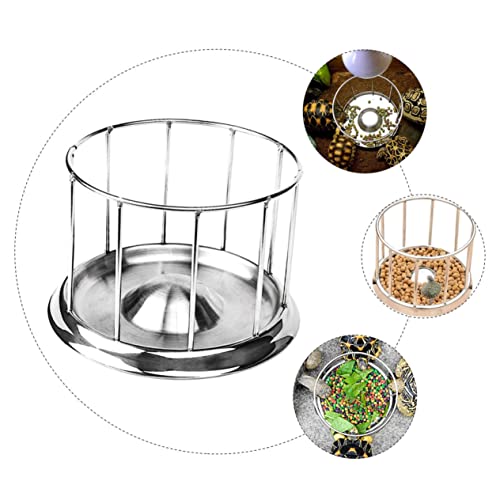 Supvox Edelstahl Schildkröten Futter Wasserschale mit Rutschfestem Boden Mittelgroßes Reptil Zubehör für Landschildkröten Stabile Futterschale Verhindert Verschmutzung und Umkippen Supvox Edelstahl Schildkröten Futter Wasserschale mit Rutschfestem Boden Mittelgroßes Reptil Zubehör für Landschildkröten Stabile Futterschale Verhindert Verschmutzung und Umkippen von Supvox