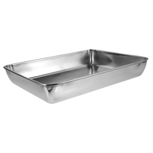 Supvox Edelstahl Tauben Badewanne Vogelbadewanne Vogelkäfig Zubehör für Tauben und Papageien Langlebig Rostfrei Komfortable Reinigung Supvox Edelstahl Tauben Badewanne Vogelbadewanne Vogelkäfig Zubehör für Tauben und Papageien Langlebig Rostfrei Komfortable Reinigung von Supvox