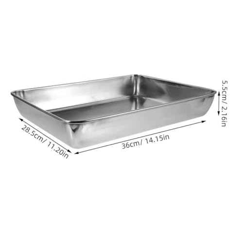 Supvox Edelstahl Vogelbadewanne Pigeon Shower Tub mit Glatten Kanten Robust Vielseitig für Tauben und Papageien Einfach zu Reinigen Käfig zu Befestigen Sicher und Langlebig Supvox Edelstahl Vogelbadewanne Pigeon Shower Tub mit Glatten Kanten Robust Vielseitig für Tauben und Papageien Einfach zu Reinigen Käfig zu Befestigen Sicher und Langlebig von Supvox