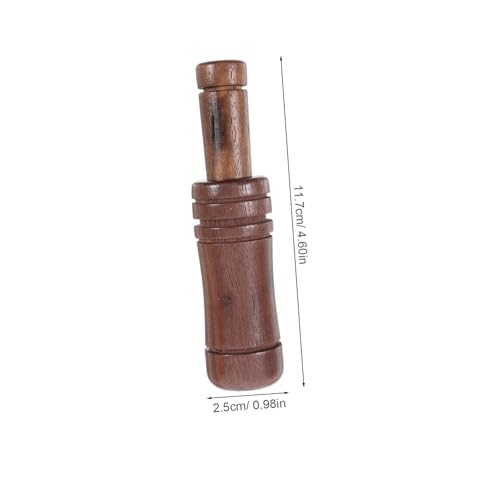 Supvox Entenpfeife aus Holz Naturgetreue Vogelstimmen Jagdpfeife mit Authentischem Entenruf für Jagd Robustes Outdoor Wildtier anrufer Zubehör für Effiziente Jagd von Supvox