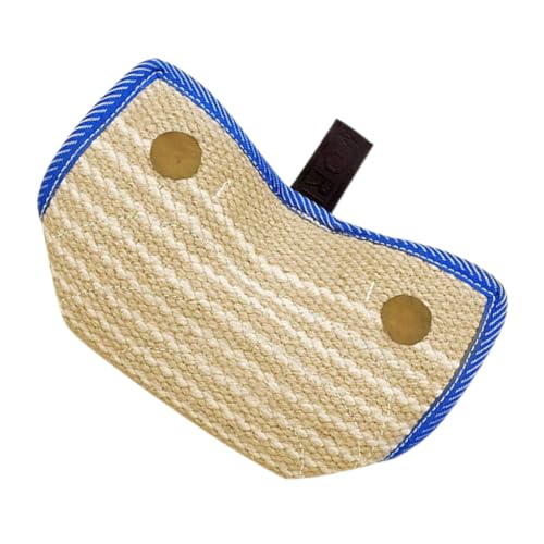 Supvox Ergonomisches Trainingskissen mit Griffen aus Strapazierfähigem Jute für Welpen und Mittelgroße Hunde für Hundeschulen Trainingszentren und Zuhause Supvox Ergonomisches Trainingskissen mit Griffen aus Strapazierfähigem Jute für Welpen und Mittelgroße Hunde für Hundeschulen Trainingszentren und Zuhause von Supvox