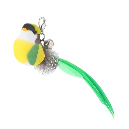 Supvox Ersatzkopf Für Katzenangel Katzenspielzeug in Vogelform Katzen-Teaser- Glocken-Teaser- Interaktives Kätzchenspielzeug Aufsatz Zum Necken Von Katzen Plüsch Supvox Ersatzkopf Für Katzenangel Katzenspielzeug in Vogelform Katzen-Teaser- Glocken-Teaser- Interaktives Kätzchenspielzeug Aufsatz Zum Necken Von Katzen Plüsch von Supvox