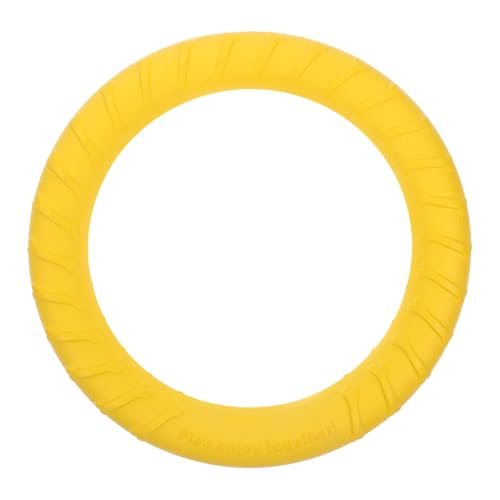 Supvox Eva Hundespielzeug Ring Elastisch Langlebig für Mittlere Große Hunde Interaktives Kauspielzeug Welpen Beißring Bunter Trainingsspielzeug Zubehör von Supvox