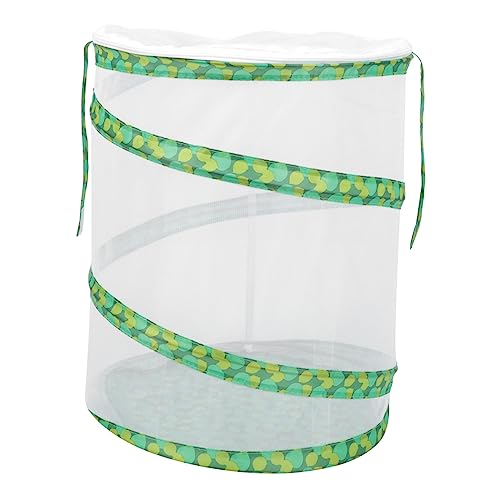 Supvox Faltbarer Insektenzüchtungskäfig Für Beobachtungen Design Mit Blättern Für Outdoor Insektenfänge Stabiler Insektenkäfig Für Schmetterlinge Und Heuschrecken Supvox Faltbarer Insektenzüchtungskäfig Für Beobachtungen Design Mit Blättern Für Outdoor Insektenfänge Stabiler Insektenkäfig Für Schmetterlinge Und Heuschrecken von Supvox