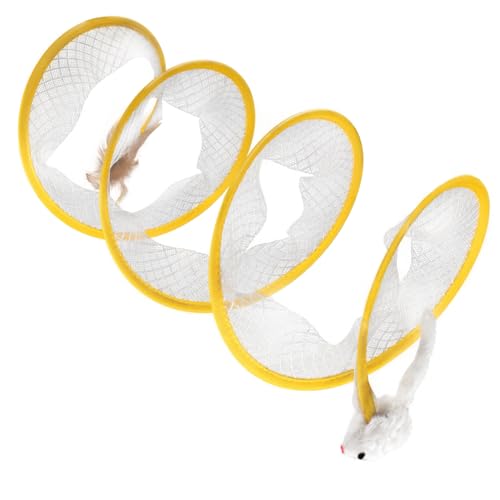 Supvox Elastischer Katzentunnel Interaktives Spielzeug Für Hauskatzen Kätzchenspielzeug Kratzspielzeug Supvox Elastischer Katzentunnel Interaktives Spielzeug Für Hauskatzen Kätzchenspielzeug Kratzspielzeug von Supvox