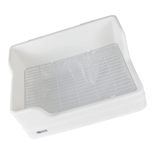 Supvox Trainingstoilette Für Haustiere Große Katzentoilette Mit Geteiltem Design Doppelt Fixiert Für Meerschweinchen Und Hamster Supvox Trainingstoilette Für Haustiere Große Katzentoilette Mit Geteiltem Design Doppelt Fixiert Für Meerschweinchen Und Hamster von Supvox