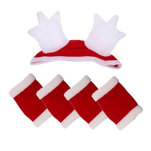 Supvox Festliches Pferde-weihnachtskostüm mit Hut und Beinwickeln Atmungsaktives Material Bequemes Slip-Design für Weihnachtsparaden und Festliche Veranstaltungen Supvox Festliches Pferde-weihnachtskostüm mit Hut und Beinwickeln Atmungsaktives Material Bequemes Slip-Design für Weihnachtsparaden und Festliche Veranstaltungen von Supvox