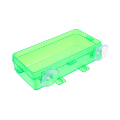 Supvox Fluchtsicheres Wasserbecken Wassernapf Für Bartagamen Eidechsen Ineinandergreifendes Futtertablett Futternapf Für Reptilien Wassernapf Futternapf Mit Saugnapf Chamäleon von Supvox