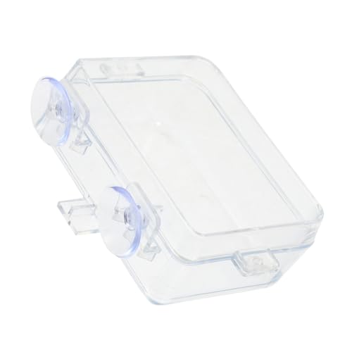 Supvox Wassernapf Für Reptilien Futternapf Saugnapf Suitable for Bartagamen Chamäleon Und Gecko Robustes Material Einfache Reinigung Praktisches Design Für Haustierzubehör von Supvox