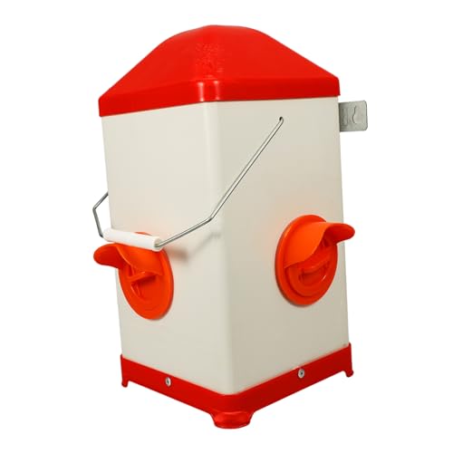 Supvox Futterautomat Futterspender Für Vogelkäfige Futternäpfe Für Nutztiere Geflügeleimer Futternapf Für Enten Geflügelfutter Hängender Futterspender Für Hühner Küken Füttern Weiß Pp Supvox Futterautomat Futterspender Für Vogelkäfige Futternäpfe Für Nutztiere Geflügeleimer Futternapf Für Enten Geflügelfutter Hängender Futterspender Für Hühner Küken Füttern Weiß Pp von Supvox