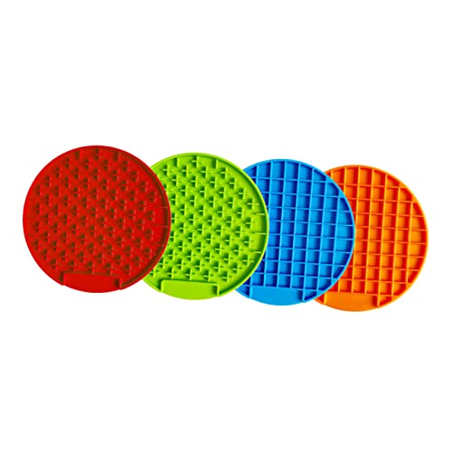 Supvox Hund Frisst Langsam Matte Futternapf Teller rutschfeste Teppichunterlage Runder Feeder Anti-rutsch-Pads Lebensmittelmatte Silikon-futterspender Hund Platte Welpe Puzzle Haustier Supvox Hund Frisst Langsam Matte Futternapf Teller rutschfeste Teppichunterlage Runder Feeder Anti-rutsch-Pads Lebensmittelmatte Silikon-futterspender Hund Platte Welpe Puzzle Haustier von Supvox