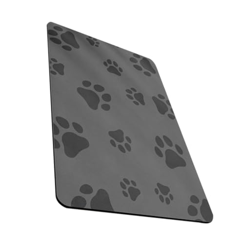 Supvox Große Futtermatte Für Haustiere Hunde- Und Katzennapfmatte Saugfähig Nicht Schnelltrocknend Tiernahrungsunterlage von Supvox