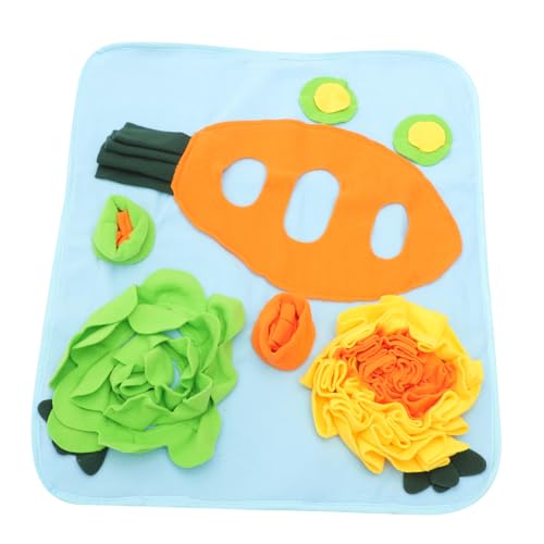 Supvox Futtermatte Für Kaninchen Futterunterlage Für Häschen Geruchssinn-trainingsmatte Versteckte Snacks-spielmatte Verarbeitet Langlebige Matte Für Haustiere von Supvox