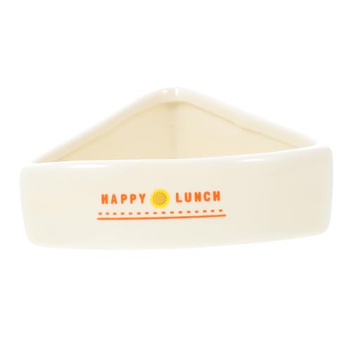 Supvox Niedlicher Eck-futternapf für Hamster Keramikmaterial Bezauberndes Design Futternapf für Meerschweinchen Supvox Niedlicher Eck-futternapf für Hamster Keramikmaterial Bezauberndes Design Futternapf für Meerschweinchen von Supvox