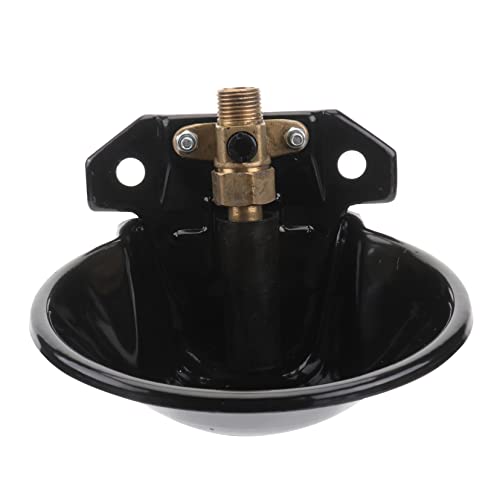 Supvox Wasserspender Für Nutztiere Schafschüssel Metallauslass Automatischer Wassernapf Für Rinder Schafe Ziegen Hunde Supvox Wasserspender Für Nutztiere Schafschüssel Metallauslass Automatischer Wassernapf Für Rinder Schafe Ziegen Hunde von Supvox