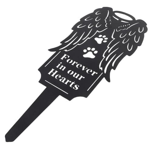 Supvox Haustier-gedenkpfahl Grabmarkierung Gedenktafel Für Hund Oder Katze Gedenkschild Outdoor- Für Garten Und Hof von Supvox