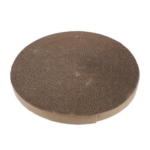 Supvox Ersatz-kratzbrett Für Katzen Rund 34 cm Durchmesser Wellpappe Haustier-zubehör Für Den Innenbereich Supvox Ersatz-kratzbrett Für Katzen Rund 34 cm Durchmesser Wellpappe Haustier-zubehör Für Den Innenbereich von Supvox