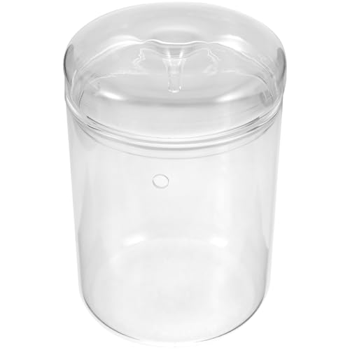 Supvox Glas Terrarium Vase Klarglas Pflanzgefäß für Mikro landschaften Moos DIY Dekoration Wohnzimmer Büro Tischdeko Pflanzenhalter Transparent von Supvox