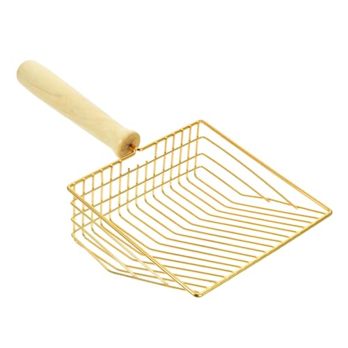 Supvox Griff Katzenstreu Schaufel katzenklo zubehör cat Litter Shovel Metall Katzenstreuschaufel Gehäuse Kratzbaum Abfallschaufel wiederverwendbar Sandschaufel Rostfreier Stahl Supvox Griff Katzenstreu Schaufel katzenklo zubehör cat Litter Shovel Metall Katzenstreuschaufel Gehäuse Kratzbaum Abfallschaufel wiederverwendbar Sandschaufel Rostfreier Stahl von Supvox