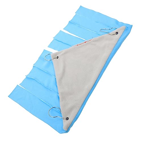 Supvox Guinea Pig Hängematte Bequeme Versteckmöglichkeit für Hamster und Kleine Haustiere aus Leichtem und Strapazierfähigem Material Hellblau für Zuhause Supvox Guinea Pig Hängematte Bequeme Versteckmöglichkeit für Hamster und Kleine Haustiere aus Leichtem und Strapazierfähigem Material Hellblau für Zuhause von Supvox