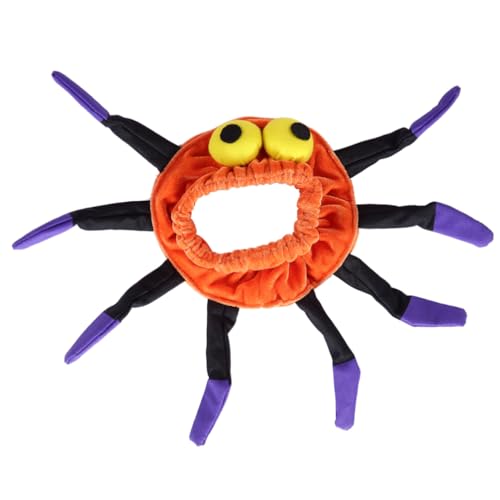 Supvox Festliches Katzenhalsband Mit Spinnen-Design Verstellbares Halloween-hundehalsband Für Kleine Tiere Langlebig Für Partys Und Feiern von Supvox