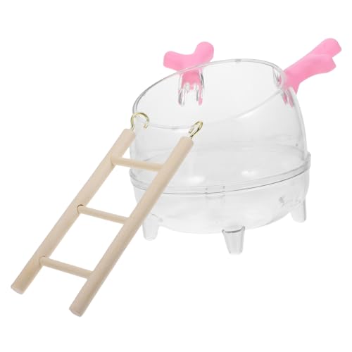 Supvox Haustier-badesuite Sandbad-Toilette Für Hamster Meerschweinchen Chinchillas Rennmäuse Kleintierkäfig-zubehör Supvox Haustier-badesuite Sandbad-Toilette Für Hamster Meerschweinchen Chinchillas Rennmäuse Kleintierkäfig-zubehör von Supvox