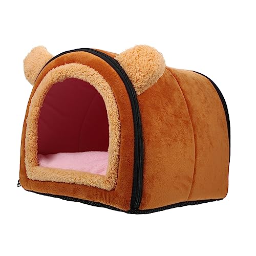 Supvox Warmes Hamsternest Gemütliches Bett für Hamster Entzückendes Haustier-schlafhaus Warmes Nest Supvox Warmes Hamsternest Gemütliches Bett für Hamster Entzückendes Haustier-schlafhaus Warmes Nest von Supvox