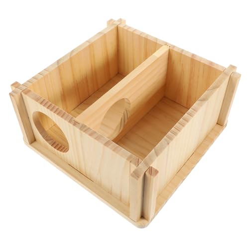 Supvox Hamster Holz Versteck Haus für Mäuse und Meerschweinchen DIY Bemalbar Robustes Nagerhaus zum Schlafen Verstecken und Geeignet für Kleine Haustiere Ganzjährig Supvox Hamster Holz Versteck Haus für Mäuse und Meerschweinchen DIY Bemalbar Robustes Nagerhaus zum Schlafen Verstecken und Geeignet für Kleine Haustiere Ganzjährig von Supvox