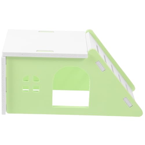 Supvox Hamster Holzhaus mit Schrägem Dach Stabiles Schlaf Spielhaus für Hamster Chinchillas und Meerschweinchen Sicheres Versteck mit Glatter Oberfläche Passend für Kleintierkäfig Supvox Hamster Holzhaus mit Schrägem Dach Stabiles Schlaf Spielhaus für Hamster Chinchillas und Meerschweinchen Sicheres Versteck mit Glatter Oberfläche Passend für Kleintierkäfig von Supvox