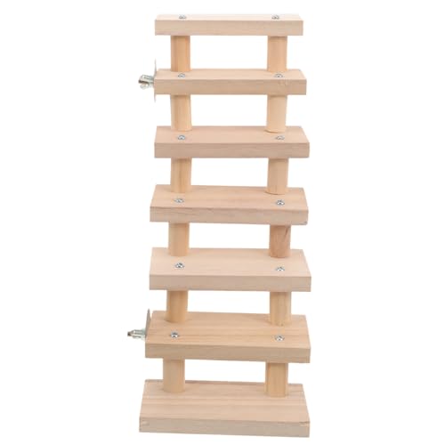 Supvox Holz Hamsterleiter Spielzeug Sicheres Und Stabiles Klettern Für Hamster Chinchillas Multifunktionale Holzleiter Für Tierische Bewegung Und Spaß Geeignet Für Kleine Nager Supvox Holz Hamsterleiter Spielzeug Sicheres Und Stabiles Klettern Für Hamster Chinchillas Multifunktionale Holzleiter Für Tierische Bewegung Und Spaß Geeignet Für Kleine Nager von Supvox