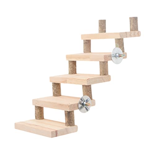 Supvox Kletterspielzeug für Vögel und Papageien 5 Leitern Haustierleiterspielzeug für Sittiche Vögel Papageienleiterspielzeug Supvox Kletterspielzeug für Vögel und Papageien 5 Leitern Haustierleiterspielzeug für Sittiche Vögel Papageienleiterspielzeug von Supvox