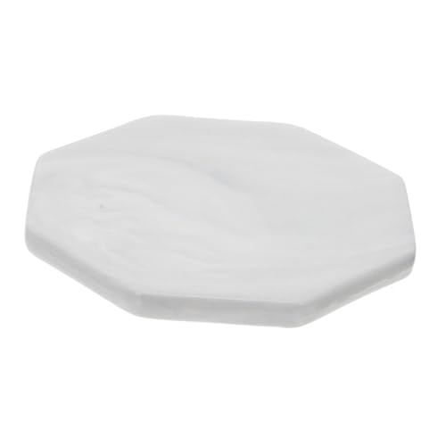 Supvox Hamster Kühlplatte aus Keramik Octagonal Kühle Schlafunterlage für Kleine Haustiere Wie Meerschweinchen Chinchilla Kaninchen Bpa Frei Langlebig Einfache Reinigung von Supvox
