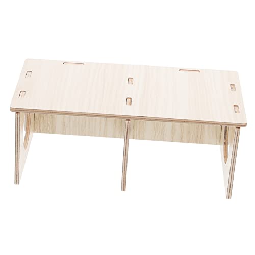 Supvox Holz Hamster Versteck Kabine Dekorative Meerschweinchen Nest Sicher Haustier Spielzeug von Supvox