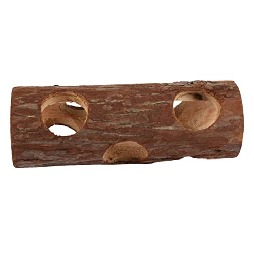Supvox Meerschweinchen-versteck-Tunnel Holz-Hamster-Spielzeug Sicher Entzückendes Haustier-käfig- Einfache Installation von Supvox