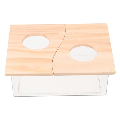 Supvox Chic Hamster Katzentoilette Voll Sand Bad Behälter Acryl Hamster Badewanne Deckel Sand Bad Becken Supvox Chic Hamster Katzentoilette Voll Sand Bad Behälter Acryl Hamster Badewanne Deckel Sand Bad Becken von Supvox